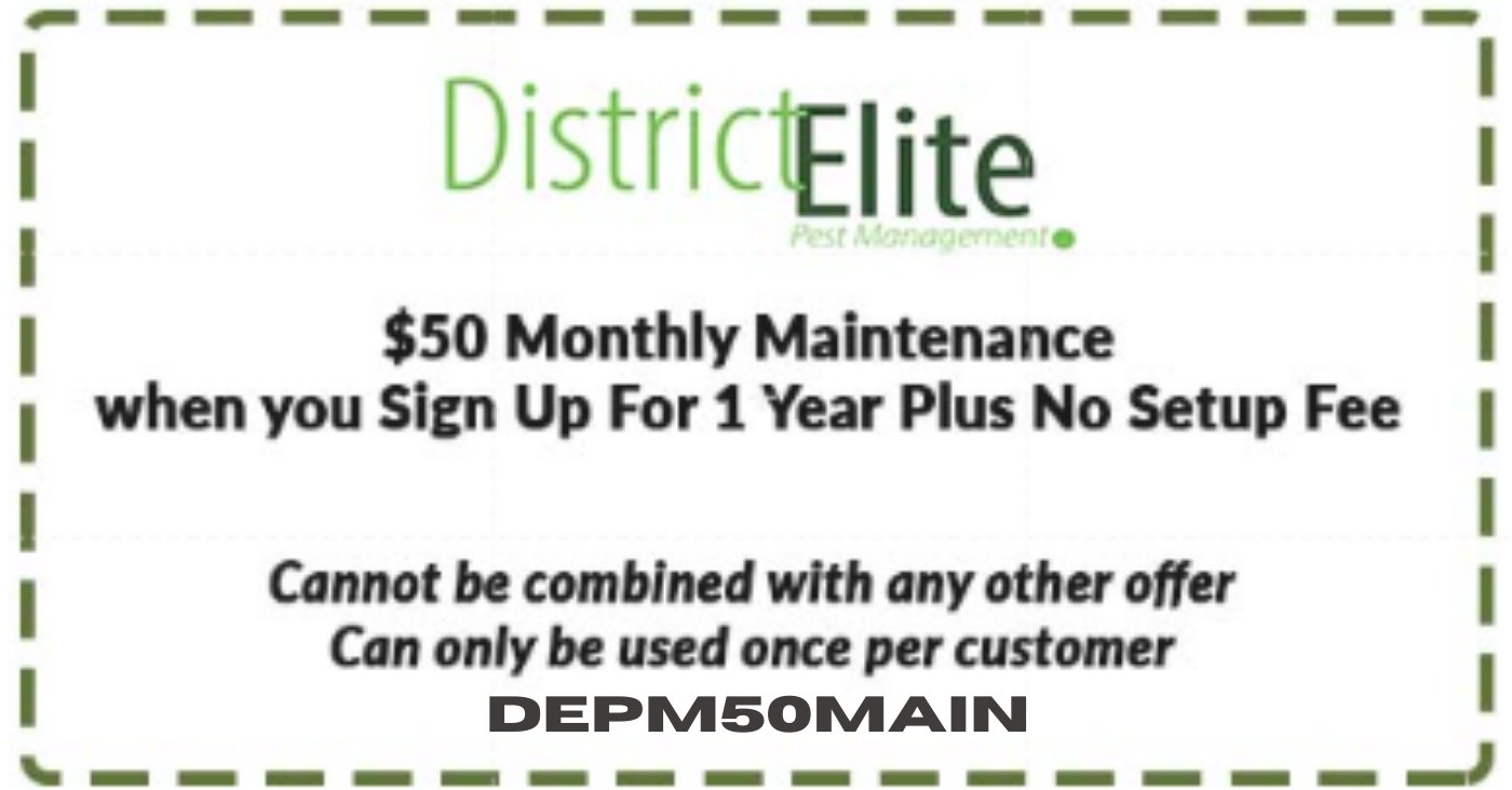 Coupons District Elite Pest Management